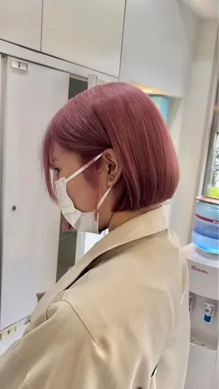 ショート メンズバレイヤージュ 斉藤春のヘアスタイル