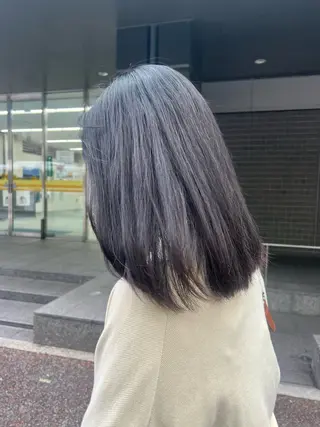 セミロング Lafith hair coco 博多店所属・脇山 真生のヘアスタイル