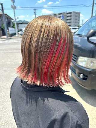 ミディアム BRANCHÉ小牧/ 西尾 美月のヘアスタイル