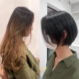 ショート カラー 垢抜けのプロ🪄 honoのヘアスタイル