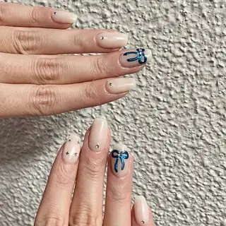 ネイル By moonネイル 🌷ワンホン/韓国風のネイルデザイン