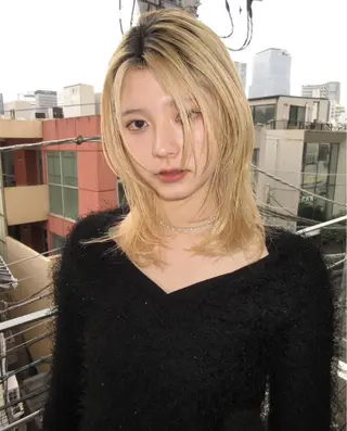 ミディアム カラー 🎀ハイトーン🎀/ Chizukiのヘアスタイル