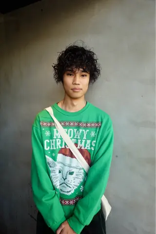 ミディアム パーマ メンズ メンズカット/パーマ /ユアサシュンスケのヘアスタイル