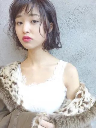 ショート カラー EMANON天神所属・Hitomi Ezakiのヘアスタイル