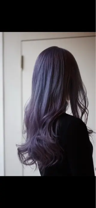 カラー moka/ブリーチ /カットのヘアスタイル