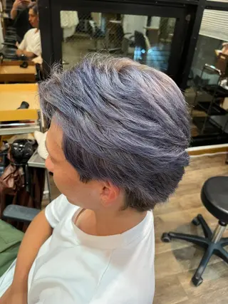 ショート モッズヘア新宿サウス店所属・清水 魁のヘアスタイル