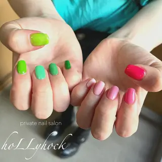 ネイル nail salon hoLLyhockのネイルデザイン