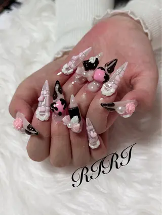 ネイル riri オーナーのネイルデザイン