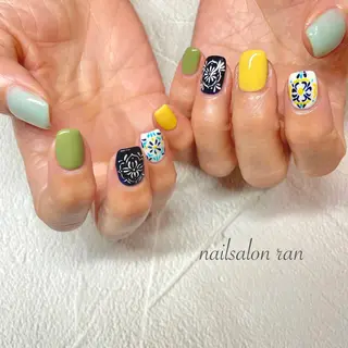 ネイル nailsalon ranのネイルデザイン