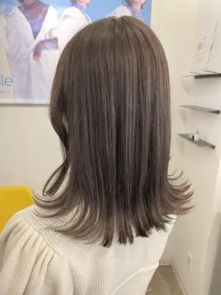 ミディアム 🤍韓国ヘア🇰🇷 タバタサオリ🤍のヘアスタイル