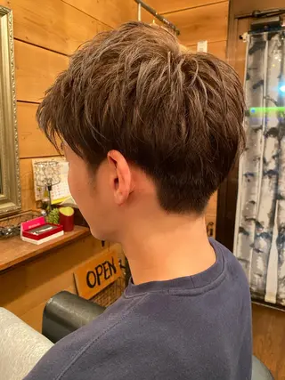 ショート メンズ 🌞メンズパーマ ONOE💈のヘアスタイル