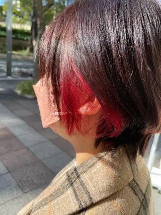 ショート 大石 陽菜のヘアスタイル