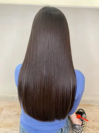 ロング たけもと みさきのヘアスタイル