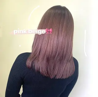 ミディアム カラー Hana ♡ marshu梅田のヘアスタイル