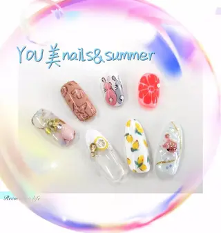 ネイル you美ネイル所属・小林 加奈のネイルデザイン