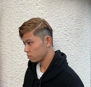 ショート カラー メンズ 茅ヶ崎パーマ特化/ スパイラル/ハルキのヘアスタイル