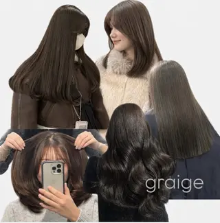 ロング カラー 堀江／韓国・透明感 カラー／みずき🐩のヘアスタイル