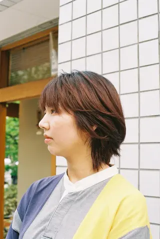 ミディアム 似合わせカット /パーマ岡本淳平のヘアスタイル