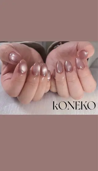 ネイル コネコネイルサロン モデル用のネイルデザイン