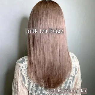 ロング カラー パーマ ヘアアレンジ メンズ ワット 原宿のヘアスタイル