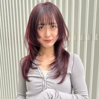 ロング カラー Another's所属・TOMOYA/ ショート、レイヤーのヘアスタイル