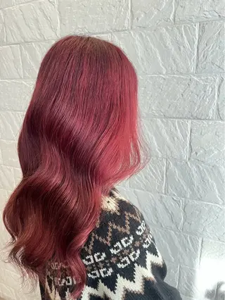 セミロング カラー IVERA二刀流⚔️ 横野圭⚔️のヘアスタイル