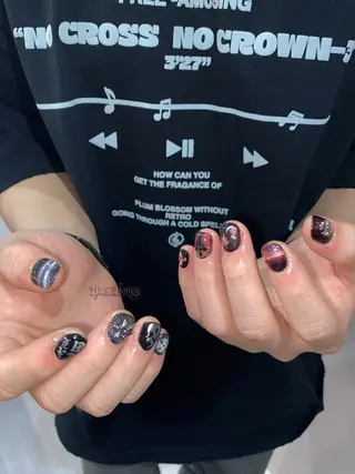 ネイル Dark honey スカルプ専門原宿店のネイルデザイン