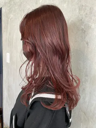 セミロング カラー risako🇰🇷 韓国ヘア/レイヤーのヘアスタイル