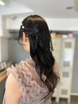 ヘアアレンジ 🤎指名No.1ハイ トーン🤎日向花🤎のヘアスタイル