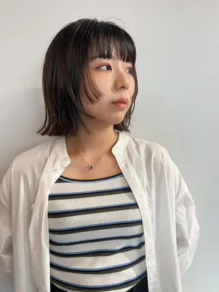 ショート くせ毛カットとパーマ /美容室難民の方是非のヘアスタイル