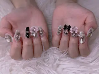 ネイル 長さだし専門店 M2　rikaのネイルデザイン