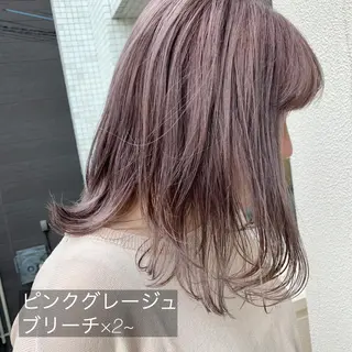 セミロング カラー パーマ ヘアアレンジ メンズ キッズ ネイル マツエク・マツパ 架空〜KAQU〜所属・【clan】 NOGAMIのヘアスタイル