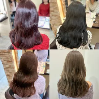 ロング 🎀透明感カラー 🐈ナズナのヘアスタイル