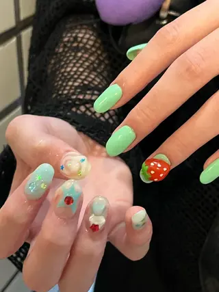 ネイル nail salon supe_所属・supe_ シイナのネイルデザイン