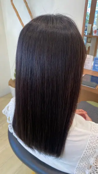 ロング カラー 艶カラー✨ 河津さくらのヘアスタイル