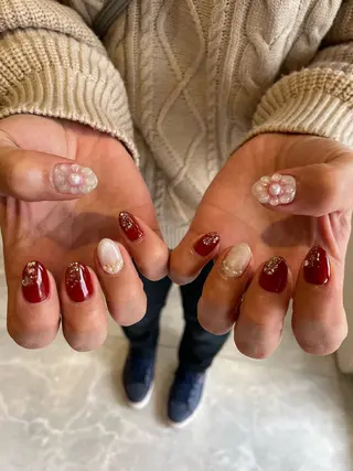 ミディアム LICO HAIR&RELAXATION所属・mimin. by felimoのネイルデザイン