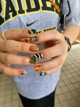 ネイル nable.所属・栗林 実莉のネイルデザイン