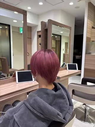 カラー miyu♡🎀 ブリーチカラー🩰♡のヘアスタイル