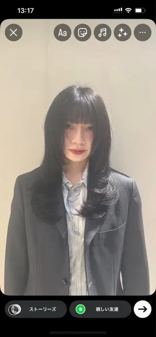 ロング 透明感カラー💙 髪質改善✨タイガ✨のヘアスタイル