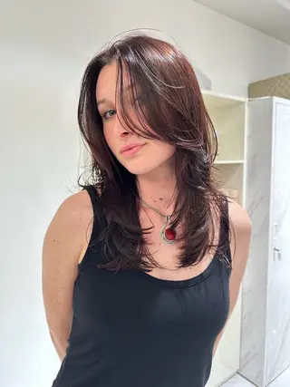 ロング 上野/海外hair/ レイヤー/Anriのヘアスタイル