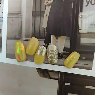 ネイル 爪工房ぱるっこ所属・川岡 香を里のネイルデザイン