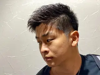 ショート メンズ 浅見 天翔のヘアスタイル