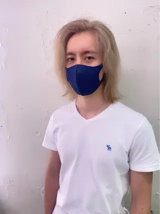 カラー メンズ インナーカラー🫶 オタク美容師 山本のヘアスタイル