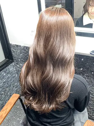 ロング カラー パーマ/ダブルカラー ブリーチ⭐️海斗のヘアスタイル