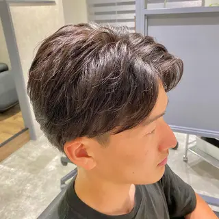 パーマ メンズ esu心斎橋所属・esu☀️勇美☀️ 髪質改善ストレートのヘアスタイル