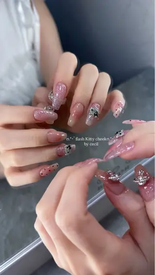 ネイル GRANDE大須 Cecil💜のネイルデザイン