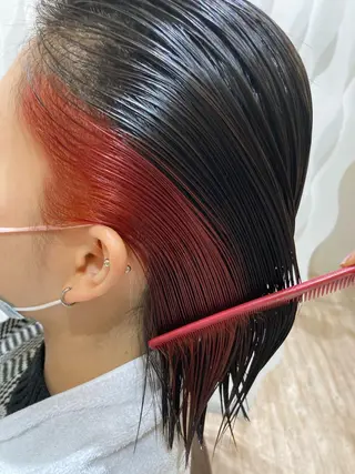 ショート ルシードスタイル クリザンテーム所属・佐藤 睦月のヘアスタイル