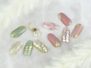 ネイル NAIL Salon IP所属・長谷川 奈緒美のネイルデザイン