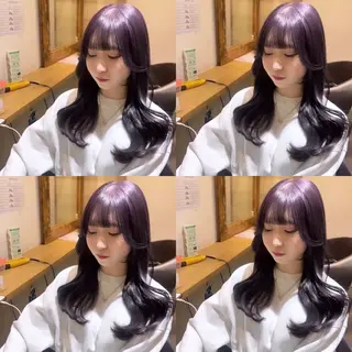 セミロング カラー ✨美髪改善 特化✨ユウヤ🇰🇷のヘアスタイル