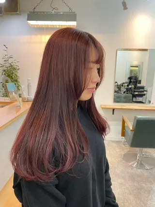 ロング GO TODAY SHAiRE SALON 原宿本店所属・REINA/ブリーチ /ハイトーン/原宿のヘアスタイル